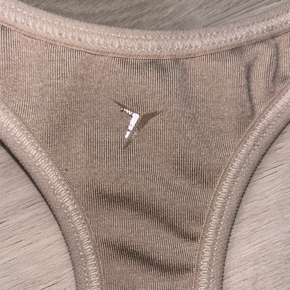 Old Navy Tan and Yellow Sports Bra - Picture 2 of 4